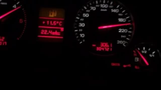 Audi A4 2.5 v6 tdi stage 3 0-230 km/h