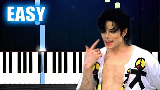 Michael Jackson - They Don’t Care About Us - EASY Piano Tutorial