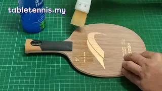 How to glue your table tennis racket with Haifu speed glue