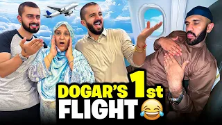 Dogar Got Mini Heart Attack😱First Flight Experience of Maan..✈️