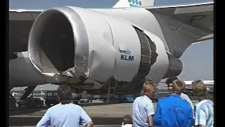 1989 - KLM Boeing 747-400 PH-BFA botst op grasmaaier