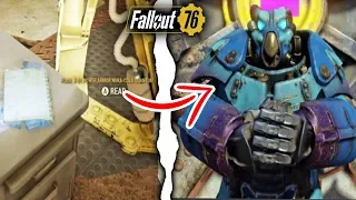 Fallout 76 | SECRET NUKA COLA QUANTUM POWER ARMOR! Secret Paint Plan, Hidden Keys, & TNT Dome  7