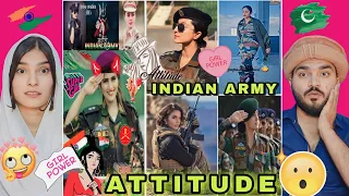 INDIA ARMY Girls Attitude 💥  Respect 🤐 Video | Indian army attitude reaction