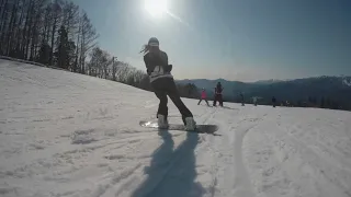 honoka 17-18 season movie snowboard グラトリ女子