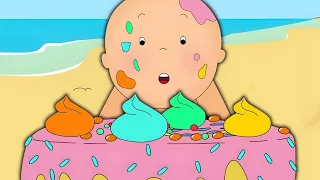 Cake by the Ocean | Caillou | Cartoons for Kids | WildBrain Little Jobs