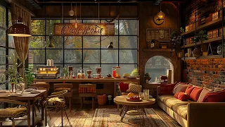 Jazz Relax Music at Cozy Coffee Shop Ambience ☕ Smooth Jazz Music for Relaxing, Studying, Working