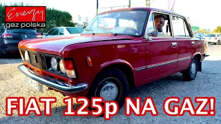 Jazda testowa legendarnym Fiatem 125P zasilanym gazem LPG!