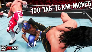 WWE 2K20 100 Best Tag Team Moves & Finishers