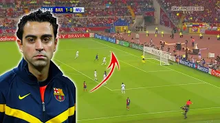 Xavi vs Manchester United - Champions League 2009 | Análisis Táctico