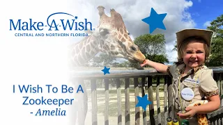 Amelia's Wish To Be a Zookeeper | Make-A-Wish of Central and Northern Florida