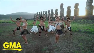 Easter Island's Mana Ma’ohi dancers perform on 'GMA' l GMA