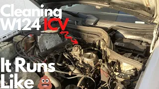 (How To) - Cleaning The ICV (IDLE CONTROL VALVE) - My Mercedes W124 Runs Like Sh*t!