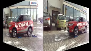 2016 Suzuki Vitara 1.6 AT All Grip 4x4 test on rollers - diagonal side front - part 2/3