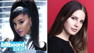 Ariana Grande Teases 34 + 35 Remix Collab, Lana Del Rey On the 'Madness Of Trump' | Billboard News