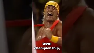 Hulk Hogan Disrespected the WWE Championship Without Hesitation #Shorts