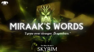 I Grow Ever Stronger, Dragonborn! - Miraak's Words