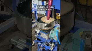 Inside Utensil Buffing Machine, Utensil Inside Polishing Machine, Automatic Casserole Buffing