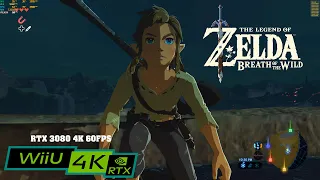 The Legend of Zelda: BOTW / RTX 3080 4K60 / Wii U emulator for PC CEMU 1.21.2