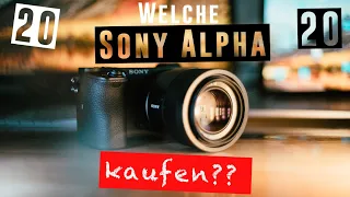 Welche Sony ALPHA kaufen?? | [Sony a6000-a6600, a7-a7III, a7r-a7rIV, a7s-a7sII, a9- a9II]