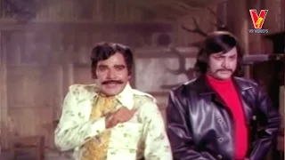 Mohan Babu as rowdy | Dongalaku Donga Movie | Krishna | Jaya Pradha | V9videos