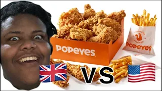 US vs UK Popeyes REACTION