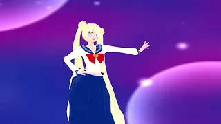 [MMD x OC] Serena Sailor Moon Transformation