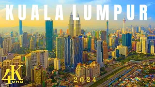 Kuala Lumpur, Malaysia 🇲🇾 4k in 60FPS UHD | DRONE footage