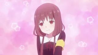 Miko Iino cute blushing after being complimented