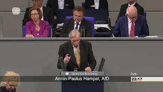 AfD - Armin-Paulus Hampel: "Weitervebreitung von Atomwaffen verhindern"