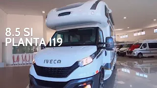 MOTORHOME 8.5 SI PLANTA I19 | IVECO DAILY 70-170 | SANTO INÁCIO MOTORHOMES | LANÇAMENTO 2020