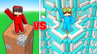 Nico vs Cash SAFEST SECURITY TOWER Build Challenge!