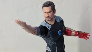 S H Figuarts Tony Stark Iron man 3 Bandai & Tamashii Nations Action Figure Review