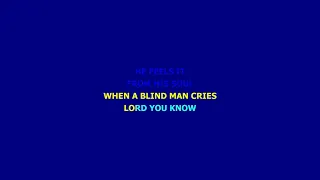 When a blind man cries ( Deep Purple )  Karaoke Fair Use