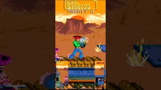 Sunset Riders: Stage 5 Boss, El Greco #konami #gaming #bossfight #sunsetriders #retro