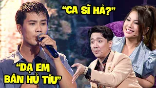 Minh Tuyết GIẬT MÌNH "CA SĨ HẢ" vì thí sinh "DẠ EM BÁN HỦ TÍU" hát CỰC ÊM | CA SĨ THẦN TƯỢNG THVL