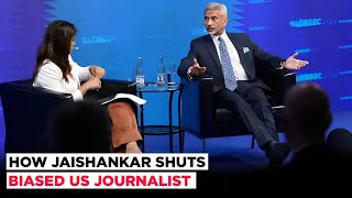 Dr S Jaishankar shuts off biased American Journalist! (MUST WATCH)