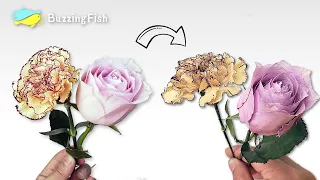🌼How to Dry and Preserve Flowers | Dried Flowers (Rose and Carnations) 🌹