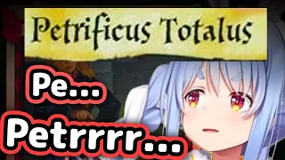 Pekora Tries To Pronounce "Petrificus Totalus"【Hololive】