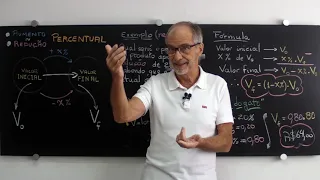 Aumento e Redução Percentual | Prof. Fernão