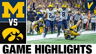 #2 Michigan vs #13 Iowa | Big 10 Championship Game | 2021 College Football Highlights