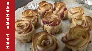 How to make Apple Tart Roses with  The French Baker TV Chef Julien from Saveurs Dartmouth U.K.