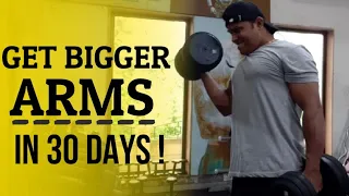 Get Bigger Arms In 30 Days | Arm Workout | @madtofit