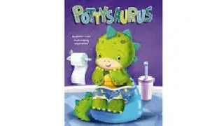 🦖Read aloud books for kids📚: POTTYSAURUS by BROOKE VITALE