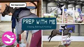 PREP FOR A SHOW WITH ME | Clipping, Bathing & Plaiting | StarStable AD