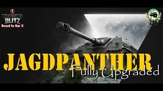 Jagdpanther Fully Upgraded | Road to tier X German Tank Destroyers | WoT Blitz