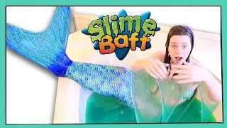 Mermaid SLIME Bath Challenge | (Slime Baff) | BlueEyedJackson