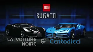 JKM 1/64 Bugatti La voiture noire&Centodieci【CHIYU MODELS】