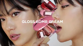 NEW Fenty Beauty Gloss Bomb Cream Swatches | BEST LIPGLOSS?