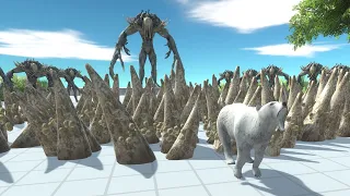[ Dangerous Forest ] Run Away from SCOURGE - Animal Revolt Battle Simulator