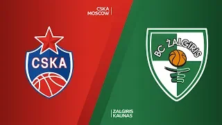 CSKA Moscow - Zalgiris Kaunas Highlights | Turkish Airlines EuroLeague, RS Round 12